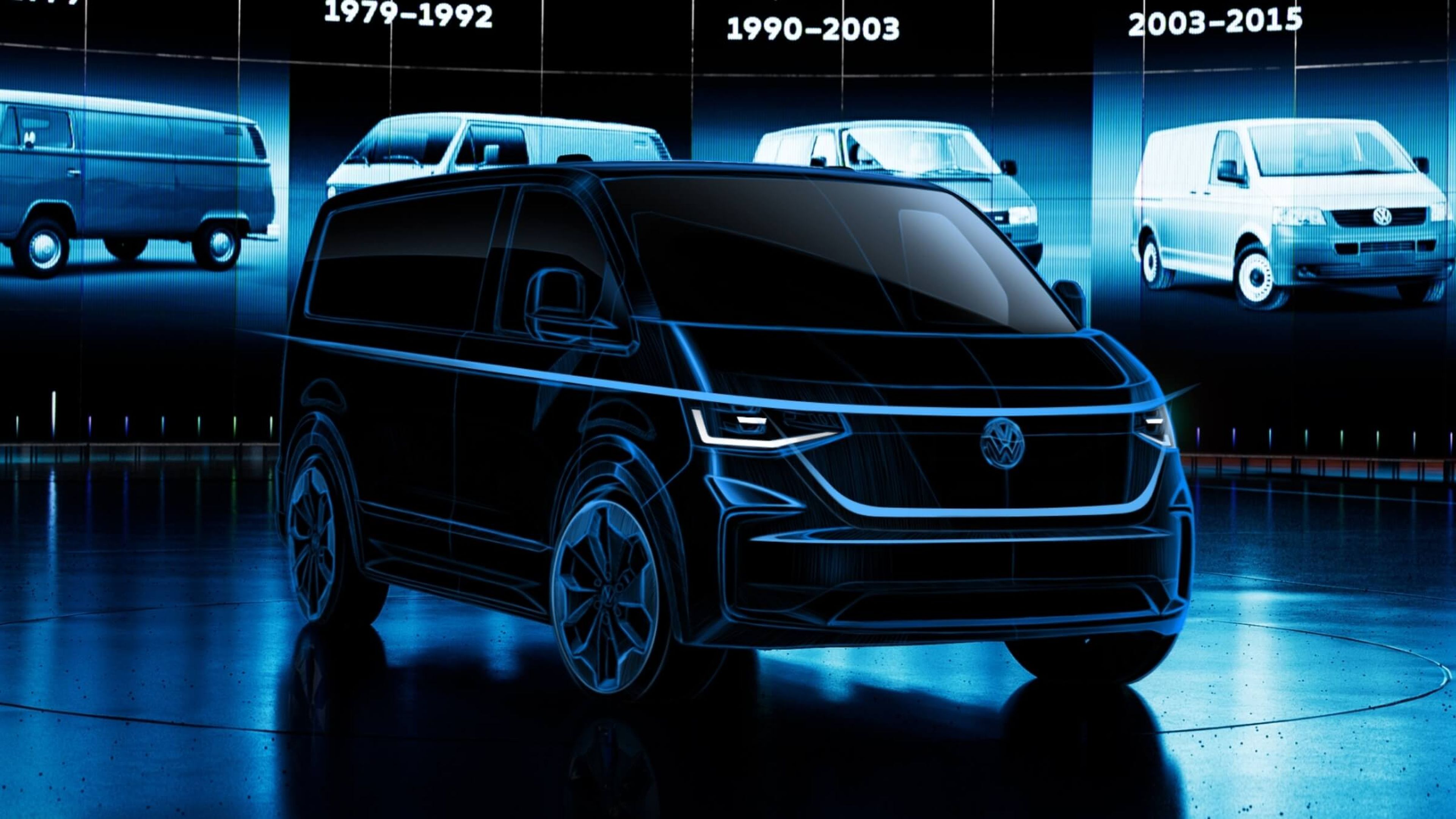 volkswagen transporter t7 teaser