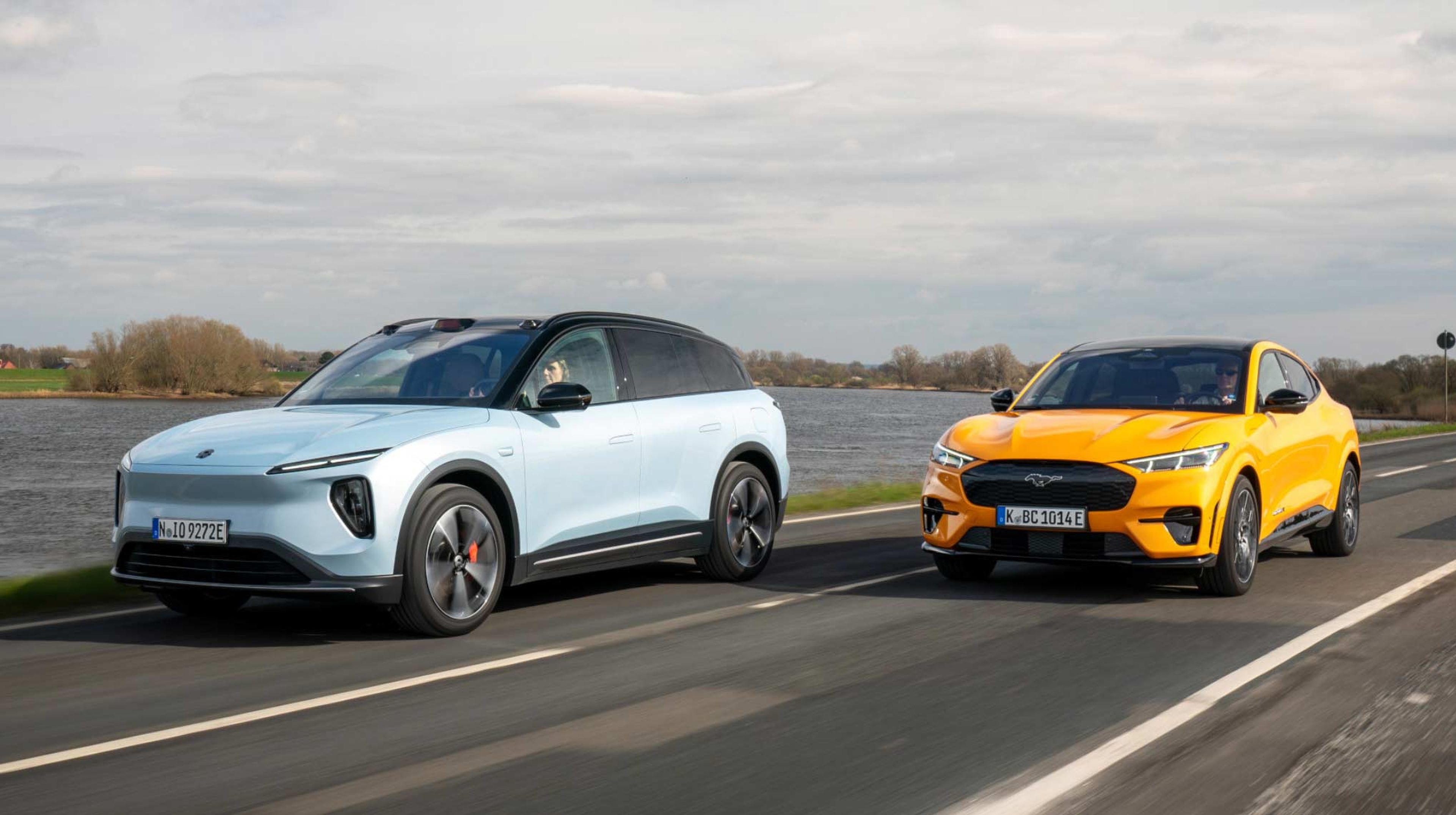 Comparativa del Ford Mustang Mach-E GT vs Nio EL6, galería