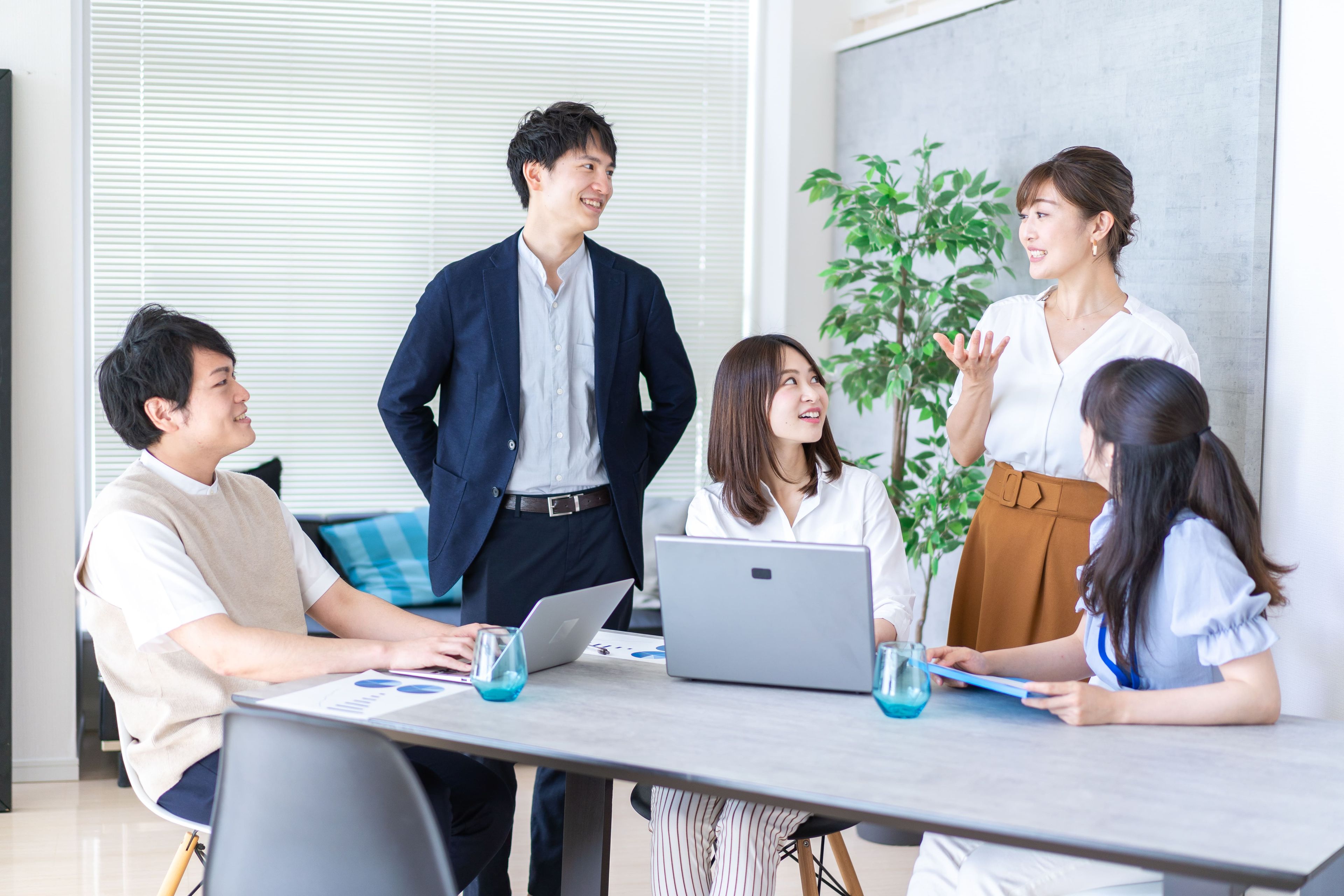 Trabajadores japoneses 