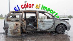Accidente colores coches