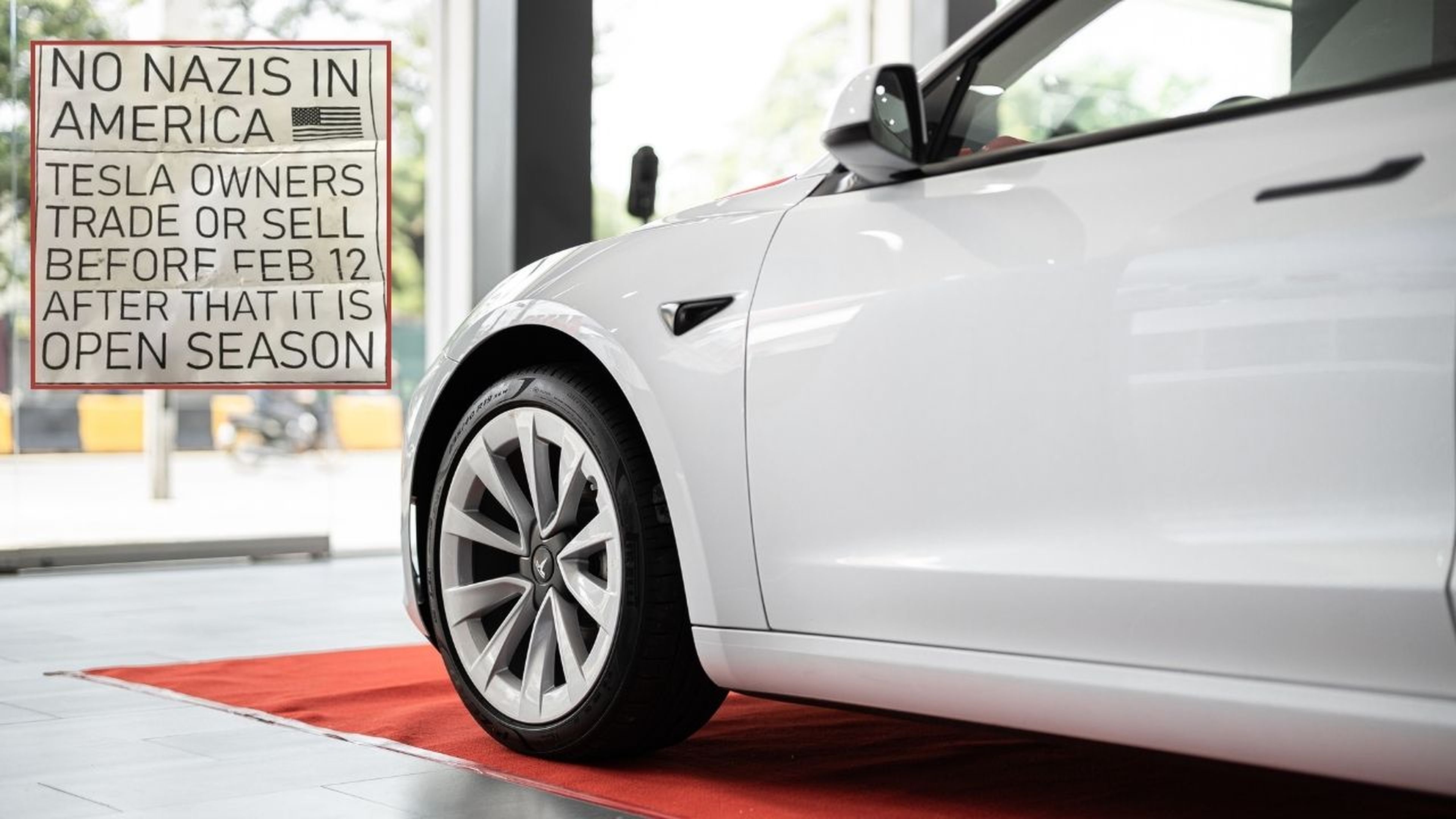 Desquiciados en Estados Unidos: un grupo avisa de que empezará a destrozar modelos de Tesla en California desde este día 12 
