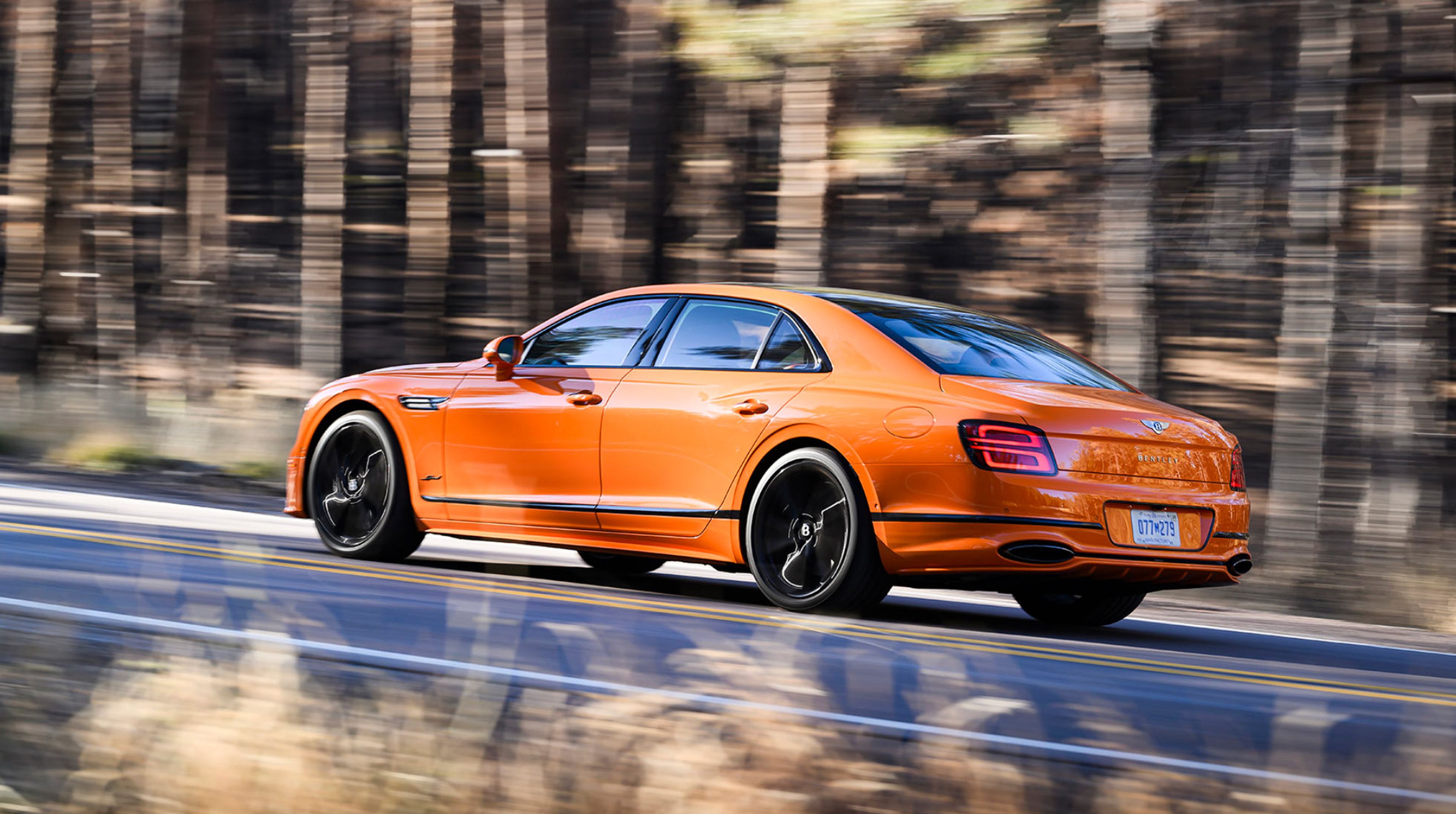 Prueba Del Bentley Flying Spur El Sedán De Cuatro Puertas Más Potente