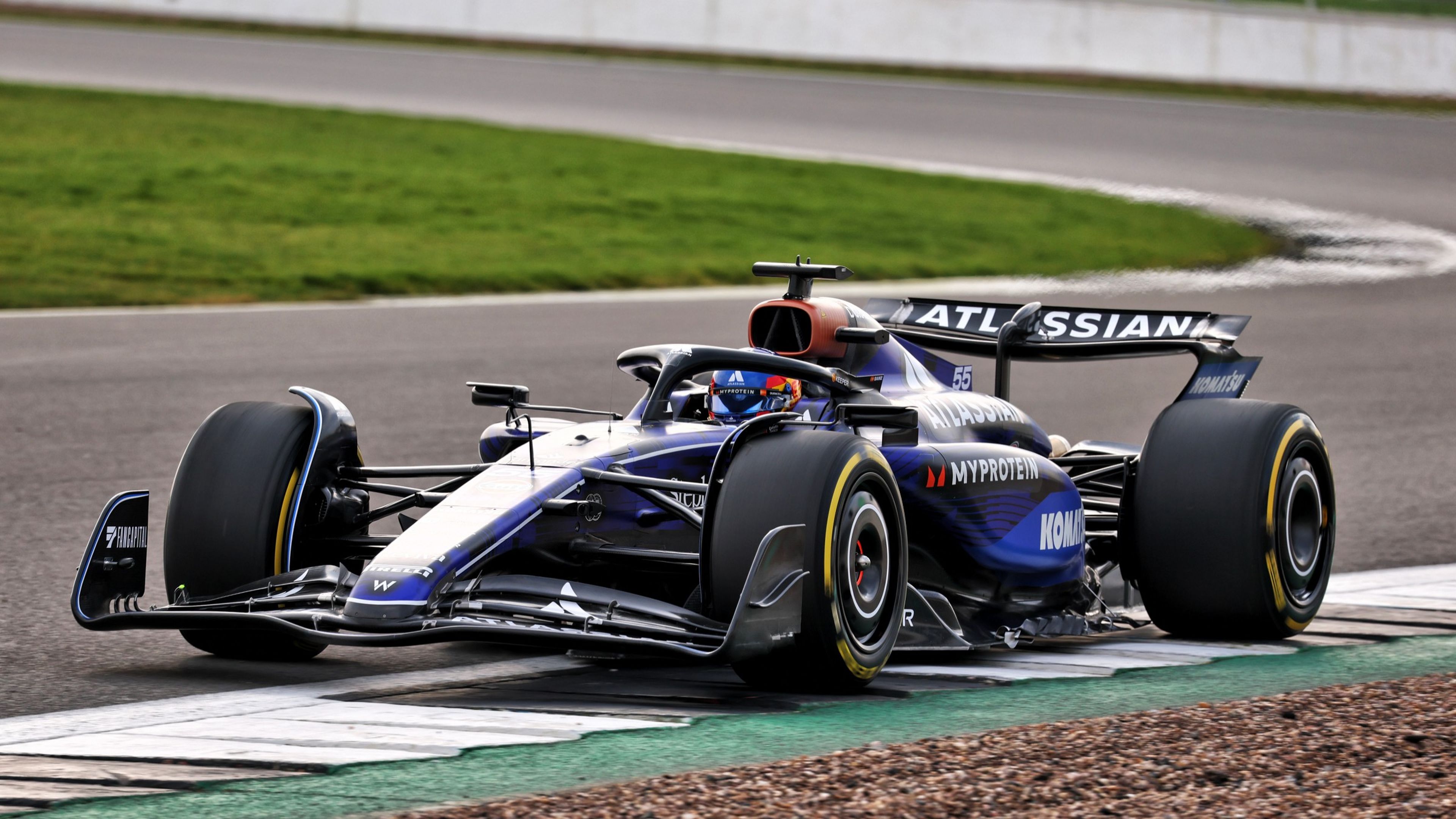 f1 Williams FW47 pista Carlos Sainz