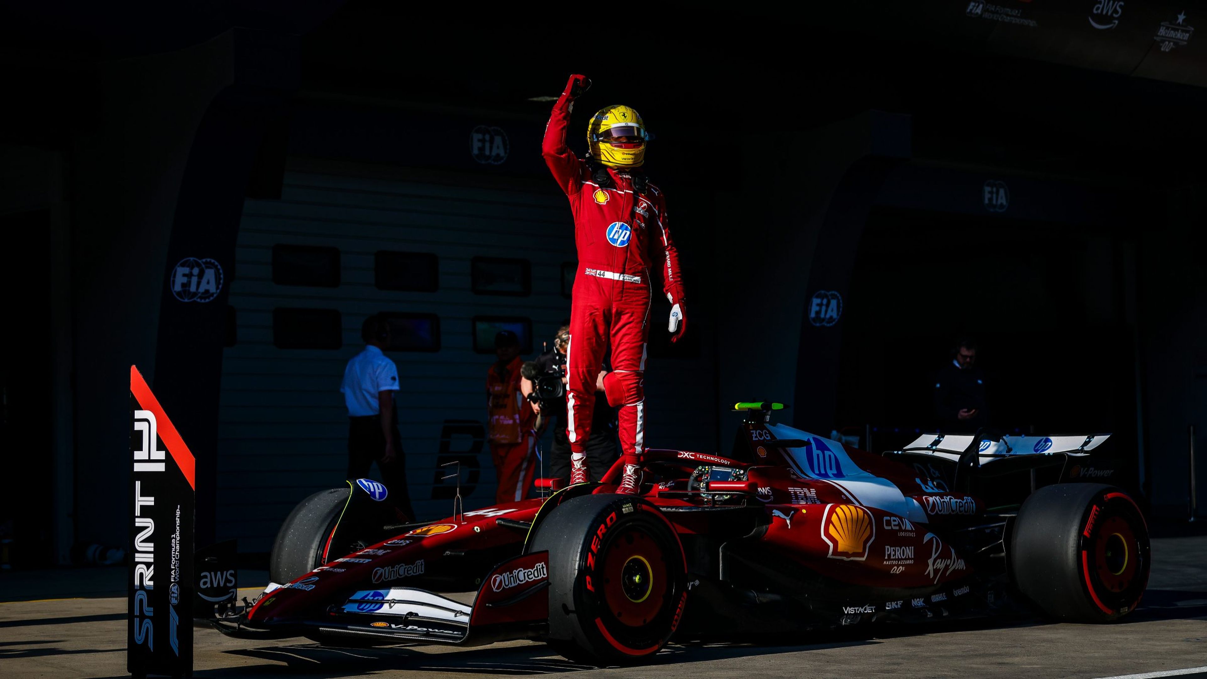Hamilton Ferrari