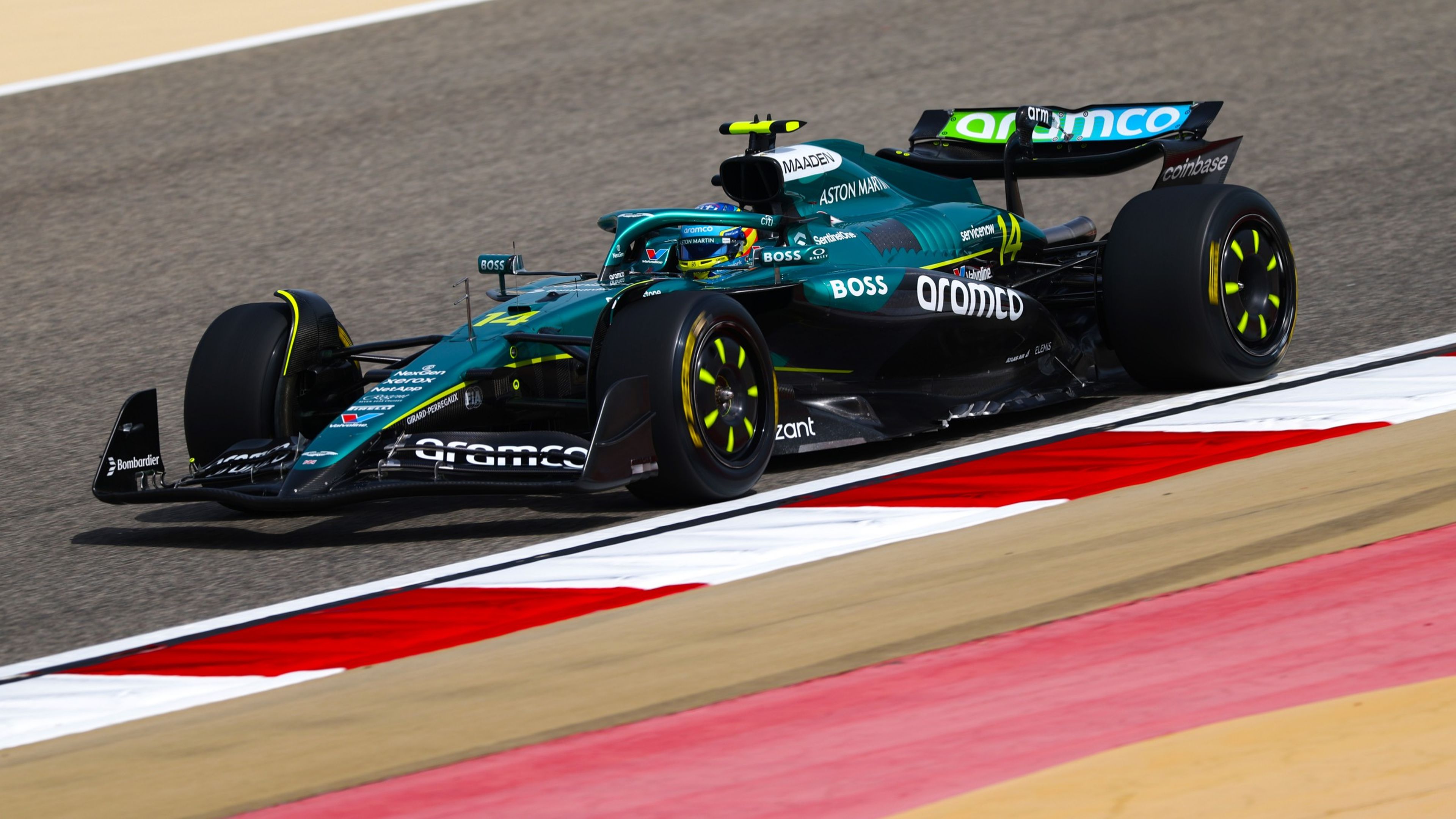 Fernando Alonso F1 Aston Martin Bahrein