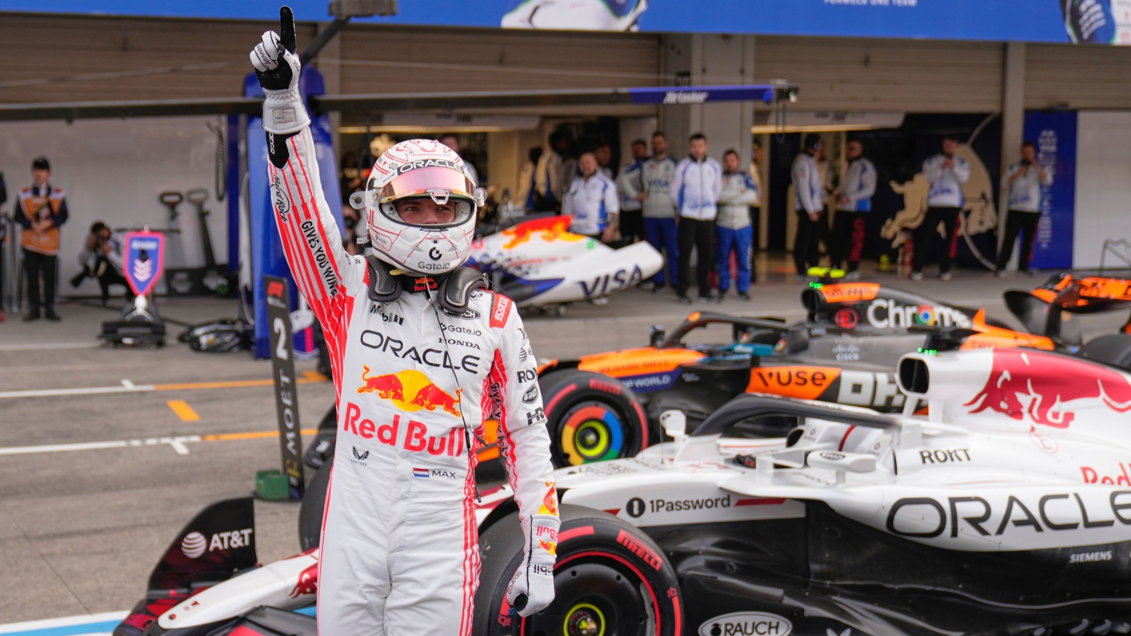 Max Verstappen pole Japon