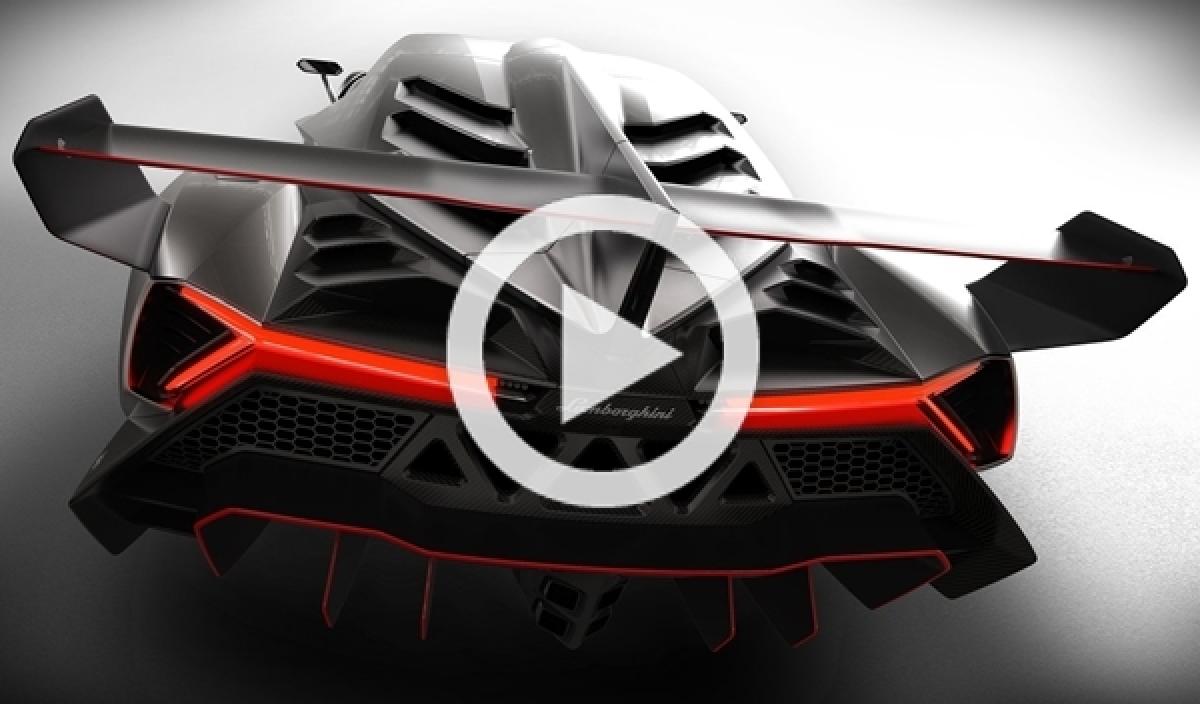 Cómo se entrega un Lamborghini Veneno -