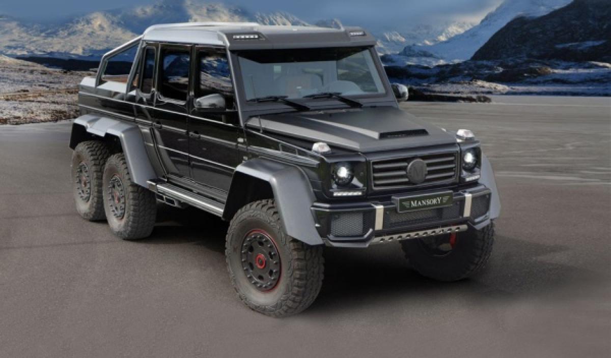 Mansory G 63 Amg 6x6 Que Bestia Autobild Es