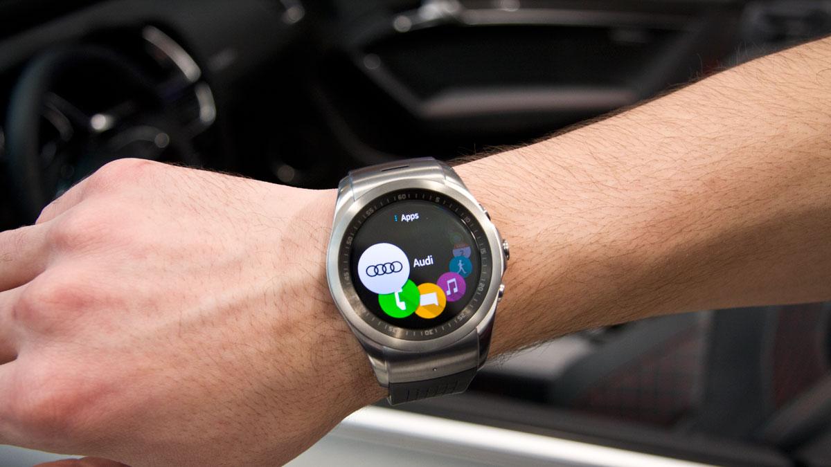 Se infla farmacéutico voltaje El reloj inteligente LG que da vida a un Audi RS5 -- Tecnología --  Autobild.es