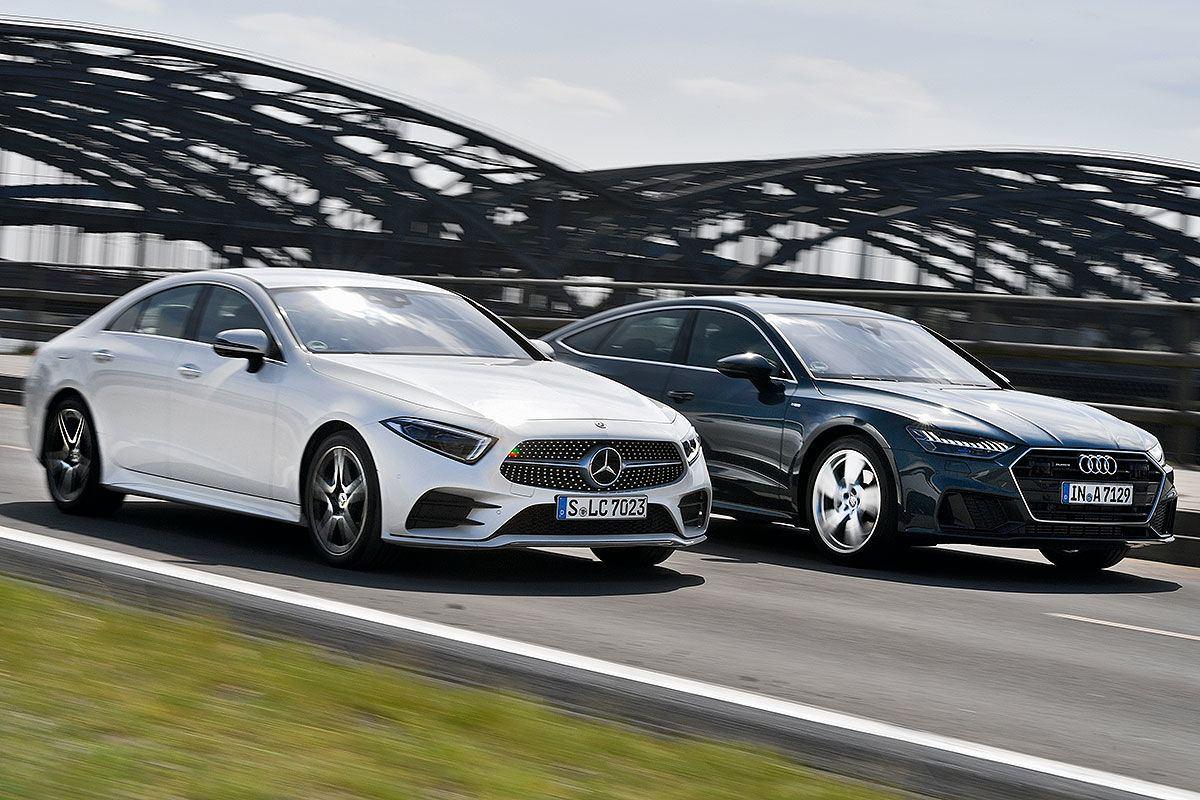 Comparativa Audi A7 Sportback vs Mercedes CLS Autobild.es