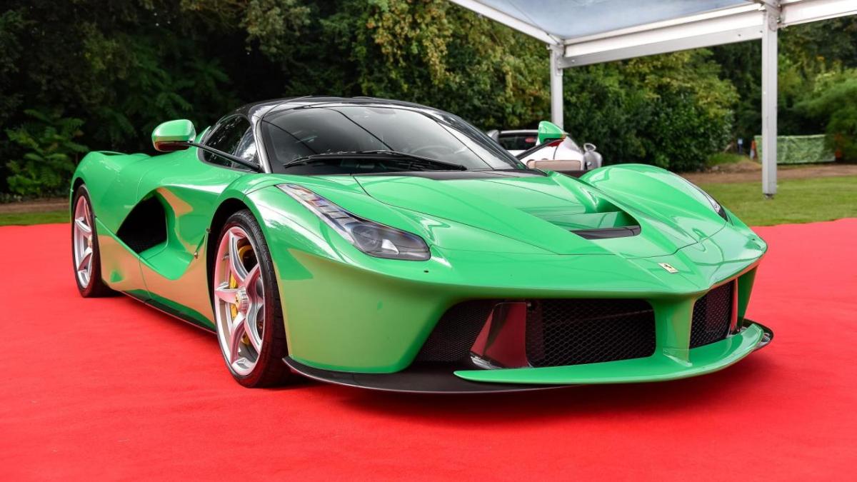 Sale A La Venta El Ferrari LaFerrari Verde De Jay Kay -- Autobild.es