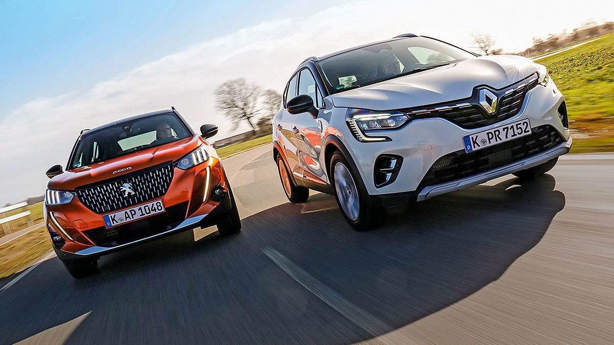 Comparativa del Renault Captur vs Peugeot 2008 Autobild.es