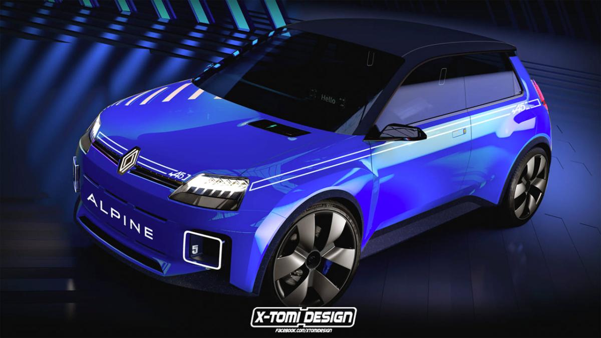 Así podría ser el Renault 5 Alpine. ¿Se hará realidad? Coche