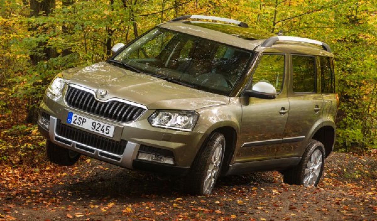 Skoda yeti фото