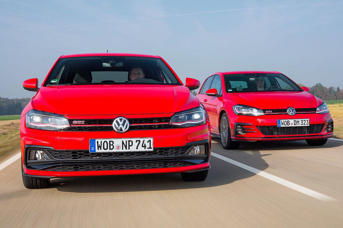 Comparativa Volkswagen Polo Gti Vs Golf Gti Performance Autobild Es