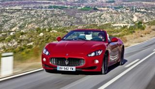 Maserati GranCabrio Sport dinámica frontal Maserati GranCabrio Sport dinámica frontal