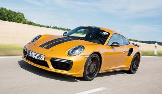 Prueba del Porsche 911 Turbo S Exclusive Series Tres cuartos