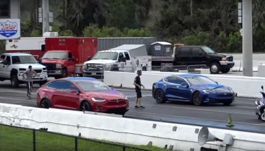 Tesla Model S P100d Vs Tesla Model X P90d Cual Acelera Mas