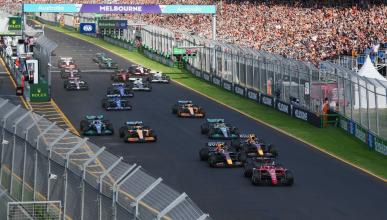 Salida F1 GP Australia 2022