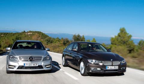 bmw serie 3 mercedes clase c bmw serie 3 mercedes clase c