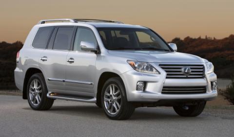 Nuevo Lexus LX 570 delantera Nuevo Lexus LX 570 delantera