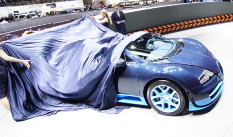 Bugatti Veyron Grand Sport Vitesse en Ginebra 2012 Bugatti Veyron Grand Sport Vitesse en Ginebra 2012