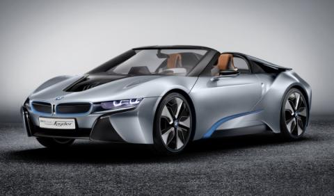 BMW i8 Concept Spyder BMW i8 Concept Spyder frontal