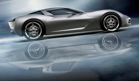 Un prototipo de Corvette actual centro de diseño de GM Un prototipo de Corvette actual centro de diseño de GM