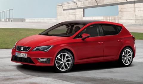 Delantera del nuevo Seat León Delantera del nuevo Seat León