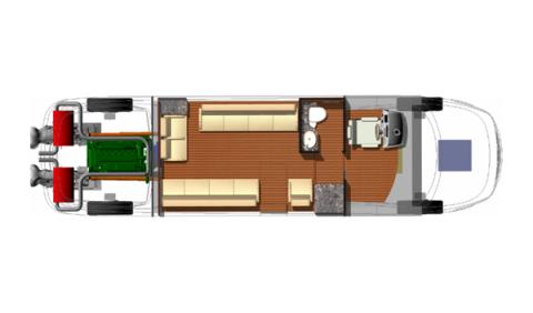Limousine Tender 33 interior Limousine Tender 33 interior