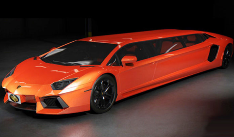 limusina Lamborghini Aventador limusina Lamborghini Aventador