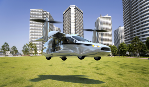 Terrafugia TF-X despegue Terrafugia TF-X despegue