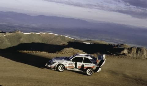 Audi S1 Quattro pikes peak Audi S1 Quattro pikes peak