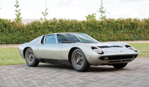 El Lamborghini Miura Miura P400S de 1969 solo ha tenido dos propietarios El Lamborghini Miura Miura P400S de 1969 en un estado original perfecto