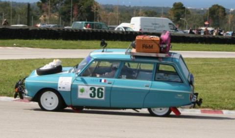 Citroen Ami rally de Mallorca James May Citroen Ami rally de Mallorca James May