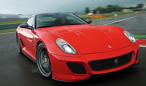 Ferrari 599 GTO frontal Ferrari 599 GTO frontal