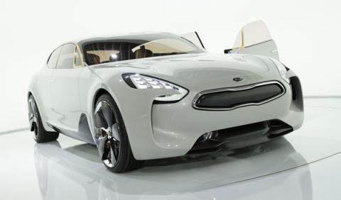 Kia GT Concept frontal Salón Frankfurt 2011 Kia GT Concept frontal Salón Frankfurt 2011