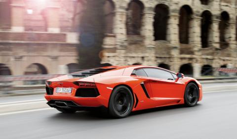 Lamborghini Aventador lateral Lamborghini Aventador lateral