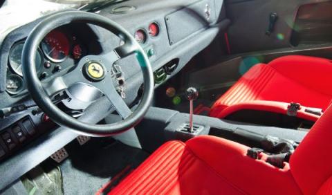 Ferrari F40 interior Ferrari F40 interior