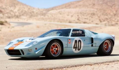Ford GT40-Steve McQueen-frontal Ford GT40-Steve McQueen-frontal