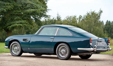 Aston Martin DB5 Paul McCartney trasera Aston Martin DB5 Paul McCartney trasera