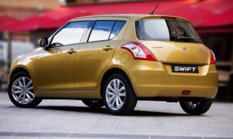 Suzuki Swift 2014 trasera Suzuki Swift 2014 trasera