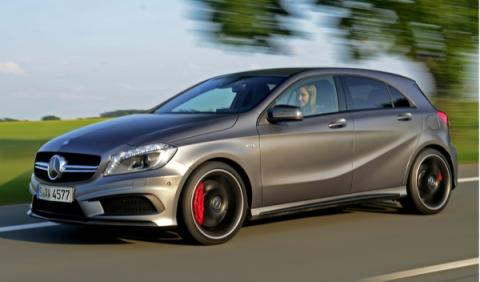 Mercedes Clase A 45AMG lateral