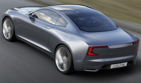 Volvo Coupe Concept trasera 1 Volvo Coupe Concept trasera 1