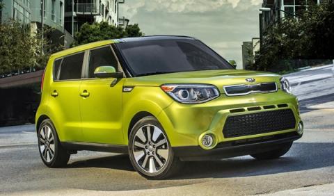 Kia Soul 2014 delantera Kia Soul 2014 delantera