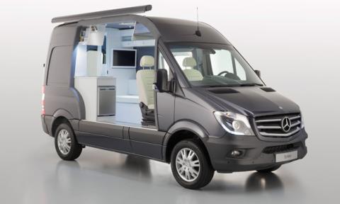 Mercedes Sprinter Caravan Concept lateral Mercedes Sprinter Caravan Concept lateral