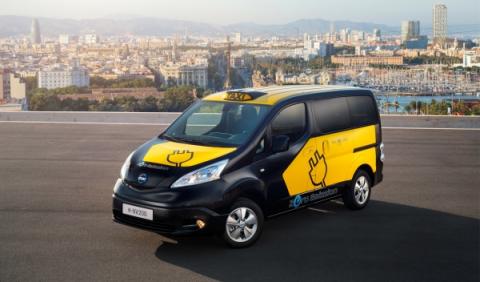 Nissan e-NV200 Delantera Nissan e-NV200 Delantera
