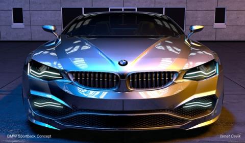 BMW Sportback Concept frontal