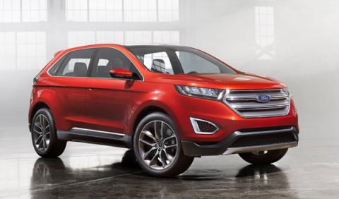 Ford Concept Edge go further barcelona frontal