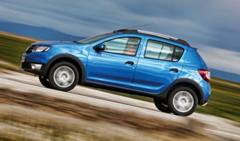 Dacia Sandero Stepway lateral Dacia Sandero Stepway lateral